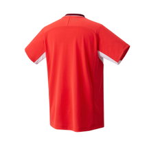 Yonex Badminton T-shirt Crew Neck Tournament (official shirt of the national team) 2024 red Men